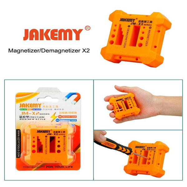 Medium Sized Jakemy Magnetizer And Demagnetizer With Screwdriver Holes Screwdrivers & Nutdrivers