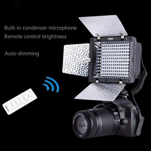 Yn 160 Ii Led Video Light With Remote Control For Canon And Nikon Dslr Cameras Other Lighting & Studio