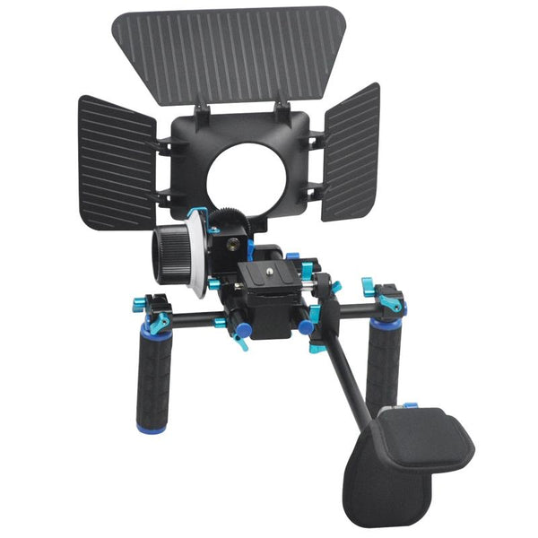 Free Shoulder Mount Kit With Dual Handles For Stable Video Capture Tripod Mount Accessories