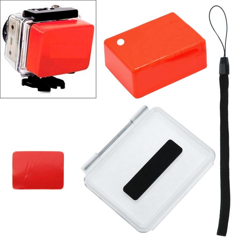 Waterproof Floaty Sponge Case For Gopro Hero4 And Hero3 With Adhesive Sticker Camera Cases Bags & Covers