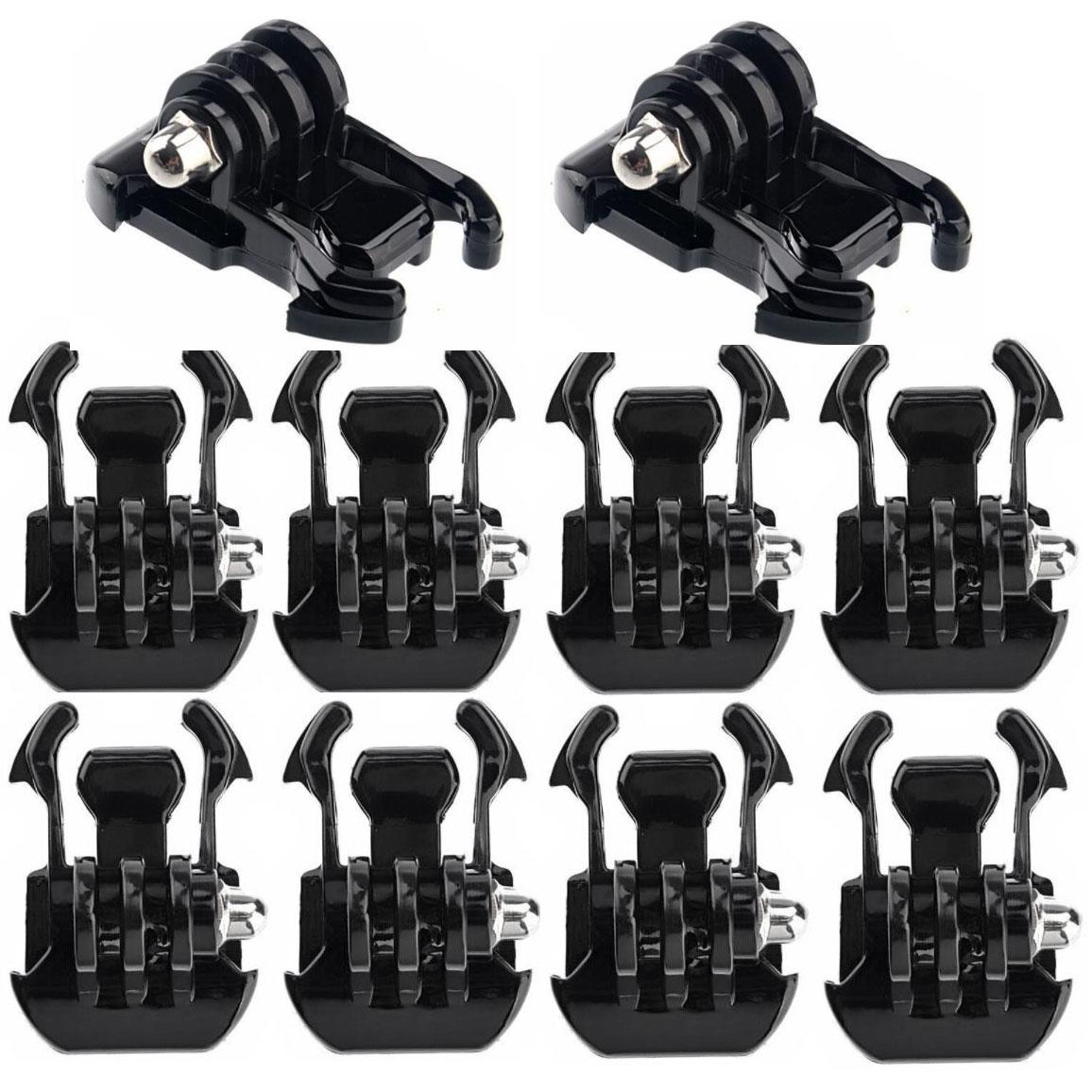 10 Piece Strap Mount For Gopro Insta360 And Dji Action Cameras Straps & Hand Grips
