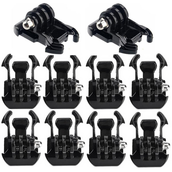 10 Piece Strap Mount For Gopro Insta360 And Dji Action Cameras Straps & Hand Grips