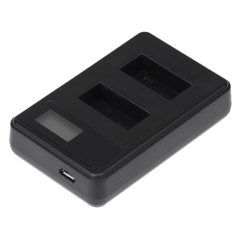 Lcd Screen Dual Battery Charger For Gopro Hero3 With Charging Capacity Display Chargers & Cradles