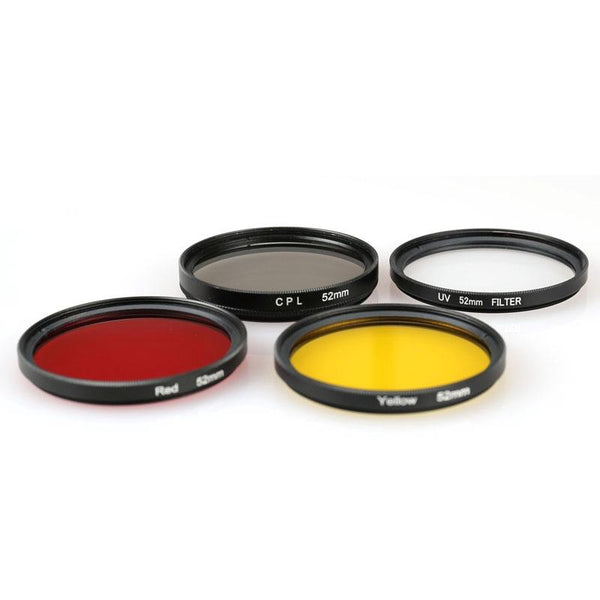 52Mm Round Lens Filter For Hero4 3 Circular Shape Enhanced Photography Filters