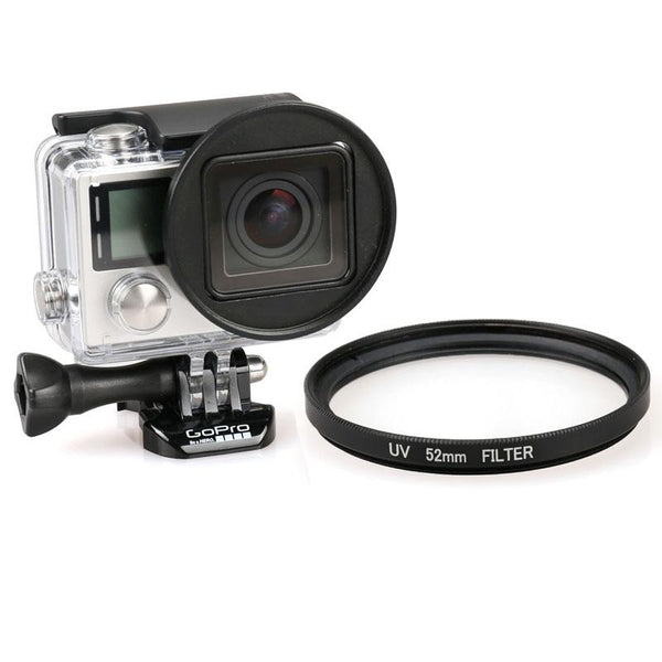 52Mm Round Lens Filter For Hero4 3 Circular Shape Enhanced Photography Filters