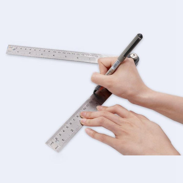 2 In 1 Digital Angle Finder Protractor Goniometer Ruler With Stainless Steel Design Rulers
