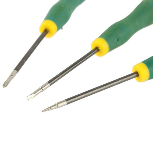 12 Piece Precision Screwdriver Set For T2 And T8 Device Repair In Green Screwdrivers & Nutdrivers