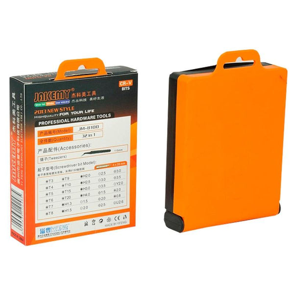 Jakemy Jm 8100 32 In Precision Electronics Screwdriver Set For Diy Repairs Screwdrivers & Nutdrivers