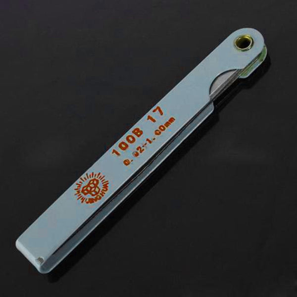 17 Blade Metric Feeler Gauge For Precise Gap Measurement From 0.02 1Mm Measuring Tapes & Rulers
