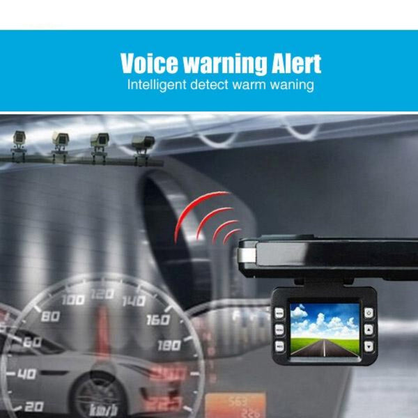 2.0 Lcd Radar Detector Dvr With Laser Locator Technology Logger Hd 720P 30Fps Other Car Video