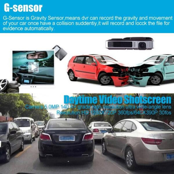 2.0 Lcd Radar Detector Dvr With Laser Locator Technology Logger Hd 720P 30Fps Other Car Video