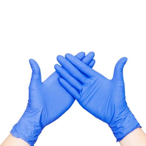 100 Pack Durable Nitrile For Protection And Safety Disposable Gloves