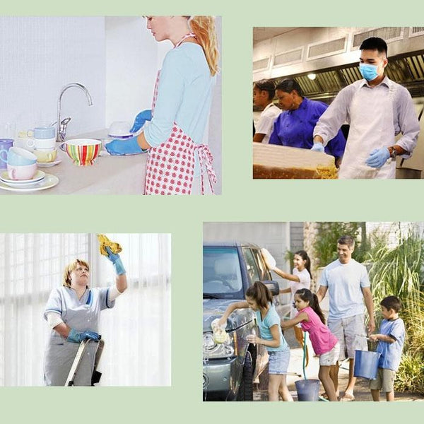 100 Pack Durable Nitrile For Protection And Safety Disposable Gloves