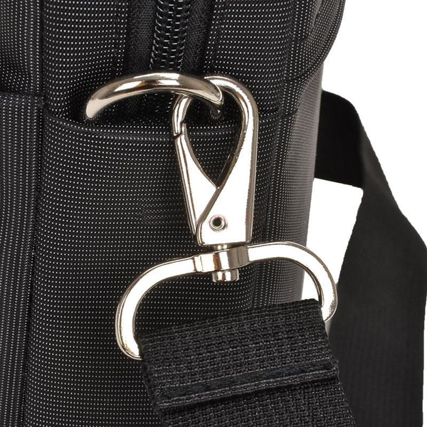 Waterproof Nylon Laptop Bag 15.6 Inch One Shoulder Black Stylish Durable Design Laptop Cases & Bags
