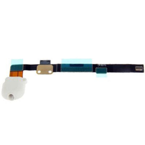 Audio Jack Flex Cable For Ipad Mini 1 / 2 3 Oem Version White Mobile Phone Parts