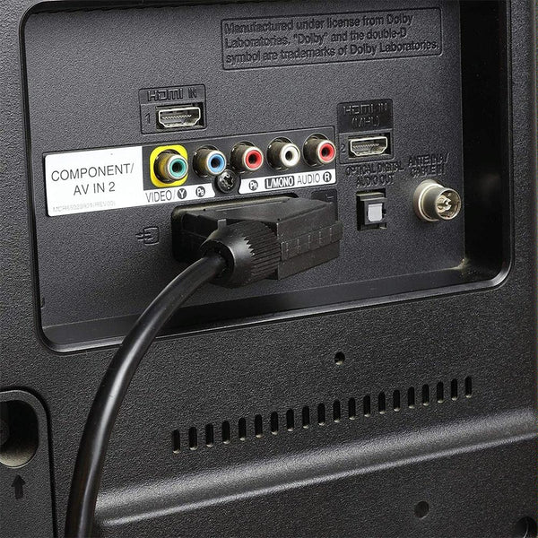 1.5 Metre Scart To Cable For Dvd Hdtv Av Tv 20 Pin Connection Video Cables & Adapters