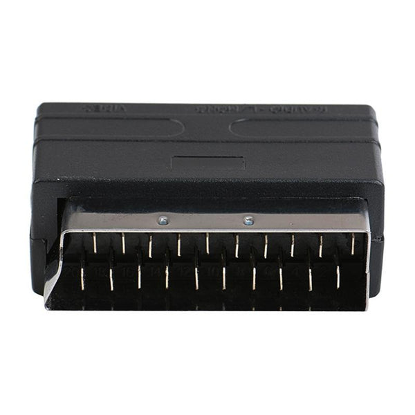 20 Pin Male Scart Adapter For Audio Video Devices With Phono Connectors Cables & Adapters