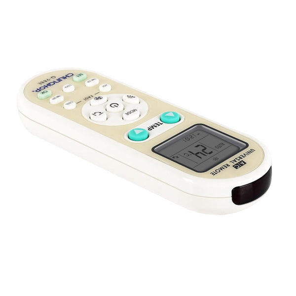 White Universal A / C Remote Control Q 988E Portable Air Conditioners