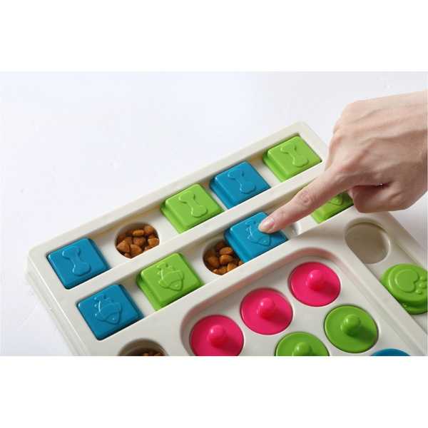 S Shaped Square Pet Intelligence Feeding Toy Dog Snack Toy Pet Supplies Dog Feeding Mats