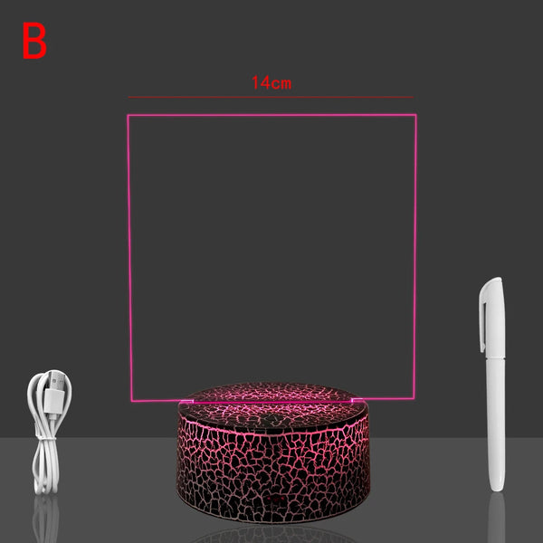 Note Board Creative Led Night Light Usb Message Holiday With Pen Gift For Children Girlfriend Decoration Lamp Night Lights