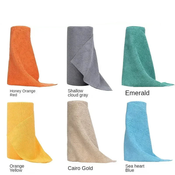 Reusable Cleaning Wipe Household Kitchen Cloth Microfiber Towel Rolls Dish Rags Wash Paper Replacement 1 Of 20 Sheets Cleaning Towels & Cloths