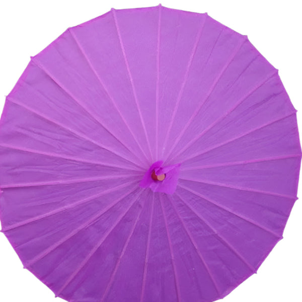 Chinese Colored Fabric Umbrella White Pink Parasols Traditional Dance Japanese Silk Props Umbrellas