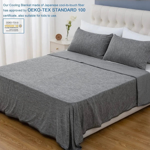 Cooling Blanket Smooth Air Condition Comforter Lightweight Summer Quilt Blankets