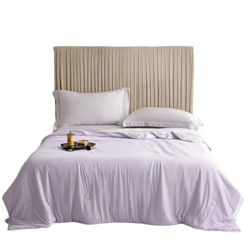 High Quality Cooling Blanket Smooth Air Condition Comforter Lightweight Summer Quilt Blankets