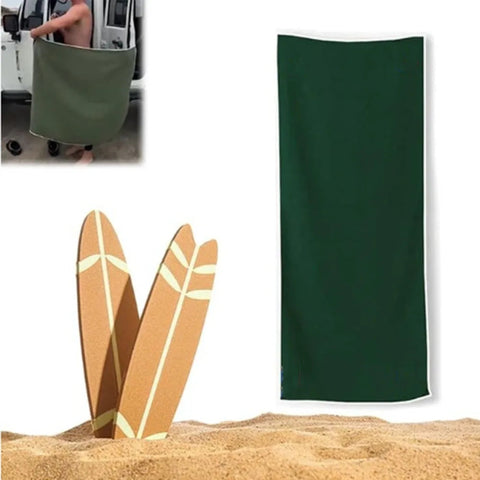 Gifts Multifunctional Outdoor Magnetic Bath Towel Coral Fleece Portable Fiber Towels Beach Quick Drying Towels & Washcloths