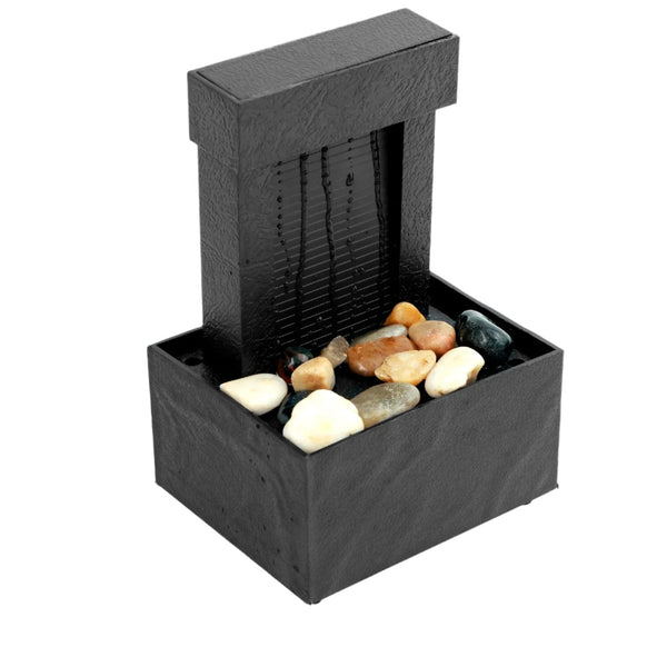 Tabletop Fountain Decor Water Landscape Ornament Attract Wealth Relax Zen Meditation Sculptures & Figurines