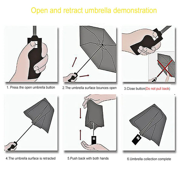 Umbrella Sunshine Automatic Fashion Color Print With Planet Pattern Inside Gift For Friends Umbrellas