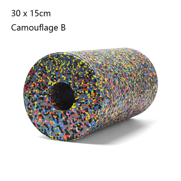 Pilates Foam Roller High Density Fitness Yoga Column Physical Therapy Relieve Pain And Exercise Muscle Massage Camouflage Foam Rollers