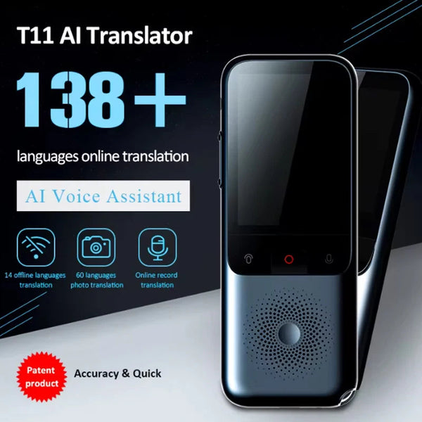 T11 138 Language Intelligent Translator 2025 Portable Speech Offline Real Time Ai Electronic Translators