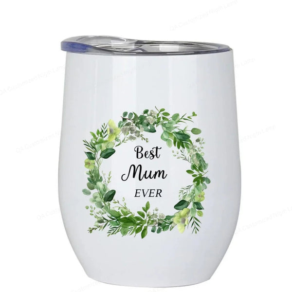 Personalized Love Heart Wine Tumbler Themed Customized Name Gift For Couples Unique Engagement Valentine's Day Vacuum Flasks & Mugs