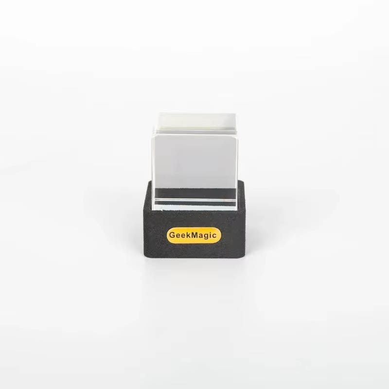 Geekmagic Giftv Crystal Cube Photo Display Holographic Desktop Smart Weather Station Digital Clock With Animations Album Other Clocks