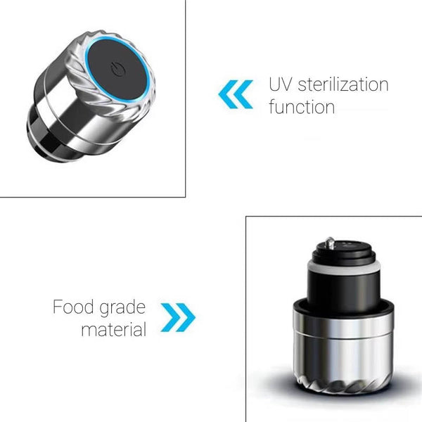 Smart Water Bottle Uv Self Cleaning Digital Thermal Cup Drink Reminder Stainless Steel Thermos With Temperature Display Water Bottles & Vacuum Flasks