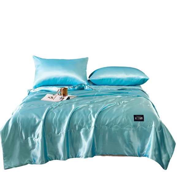 Luxury Summer Cool Quilt Ice Silk Air Conditioning Bedding Blanket Blankets