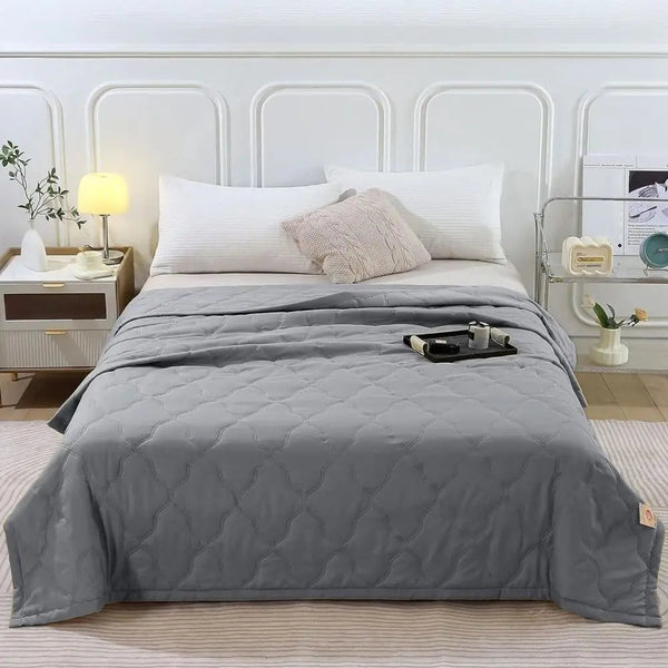 Skin Friendly Cooling Blanket Double Sided Cold Effect Quilt Spring Summer Breathable Quilt

< Blankets
