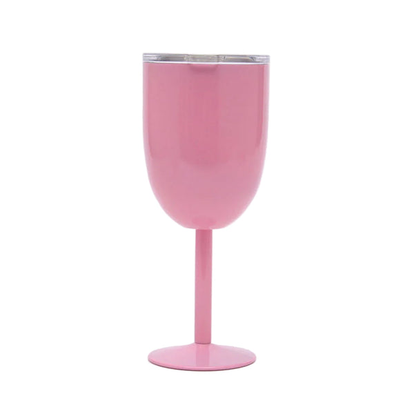 Personalize Gift 10Oz Double Wall Insulation Stainless Steel Wine Glass Thermos Bottle Vacuum Flasks Customizable Water Water Bottles & Vacuum Flasks