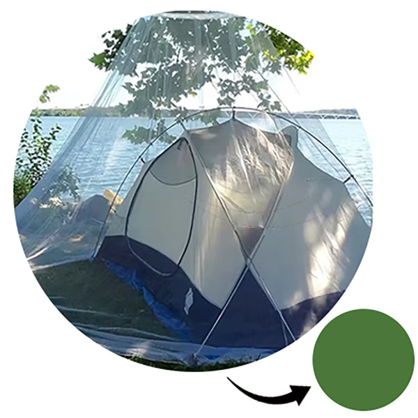 Diy Mosquito Netting 3X5/15M Outdoor Camp Tent Garden Picnic Black Cut Fit Size Insect Nets & Repellents