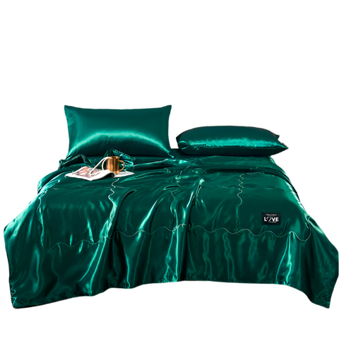 Luxury Summer Cool Quilt Ice Silk Air Conditioning Bedding Blanket Blankets