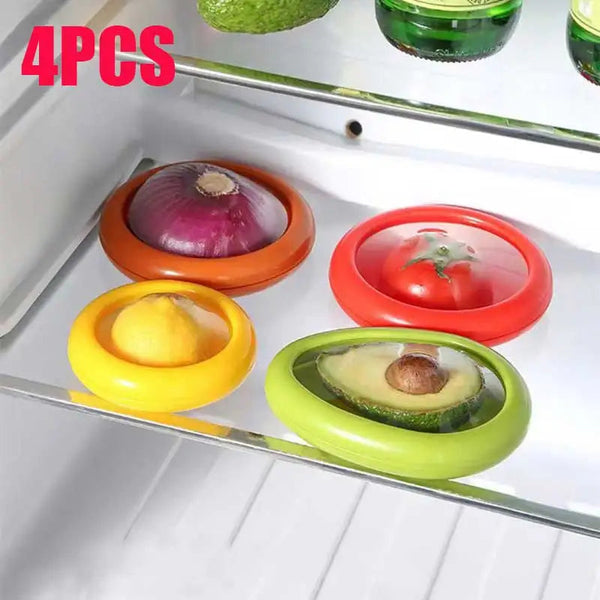 Transparent Crisper Reusable Sealed Fresh Storage Box For Refrigerator Portable Fruits And Vegetables Food Storage Containers