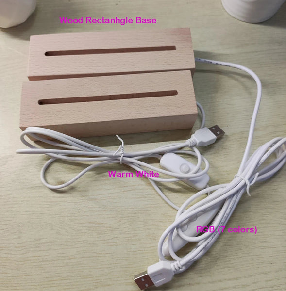 Baby Night Light Nursery Custom Name Acrylic Lamp Personalized For Kids Birthday Gift Christmas Present Night Lights