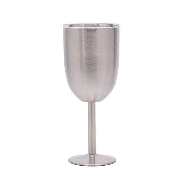 Personalize Gift 10Oz Double Wall Insulation Stainless Steel Wine Glass Thermos Bottle Vacuum Flasks Customizable Water Water Bottles & Vacuum Flasks