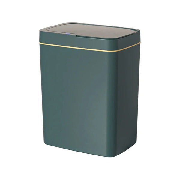 15/18L Smart Sensor Trash Can Waterproof Intelligent Touchless Quiet Auto Motion Rubbish For Kitchen Bathroom Rubbish Bins