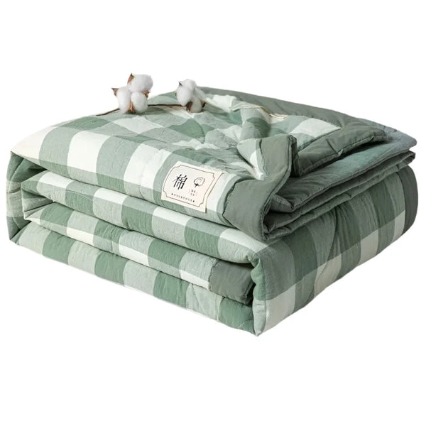Bed Summer Cooling Quilt Queen King Size Soft Skin Friendly Thin Comforter Blankets