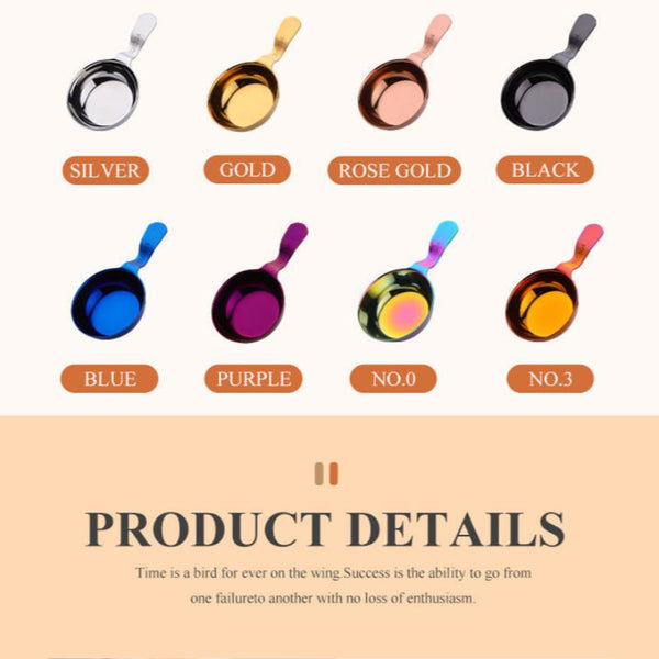 Rose Gold Two Pieces Kitchen Stainless Steel Sauce Dish Mini Tray Dipping Bowl Bowls