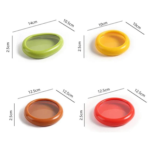 Transparent Crisper Reusable Sealed Fresh Storage Box For Refrigerator Portable Fruits And Vegetables Food Storage Containers