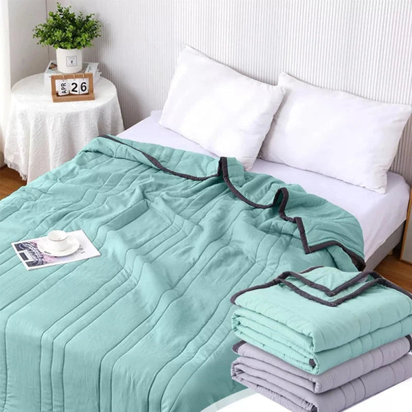 Summer Cooler Quilt For Children And Adults Thin Air Conditioned Soft Blanket

< Blankets