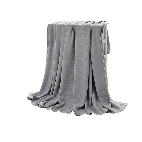 Cooling Bamboos Air Conditioning Throw Blanket Breathable Fiber Blankets